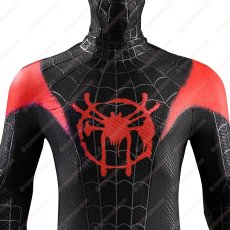画像8: 高品質 実物撮影 マイルス・モラレス マイルズ スパイダーマン: スパイダーバース Spider-Man: Into the Spider-Verse   コスプレ衣装 コスチューム (8)
