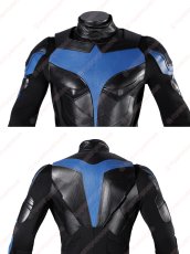 画像7: 高品質 実物撮影   ナイトウィング Nightwing 風  Titans タイタンズ  靴付き   コスチューム　コスプレ衣装 コスプレ靴 ブーツ付き  オーダーメイド (7)