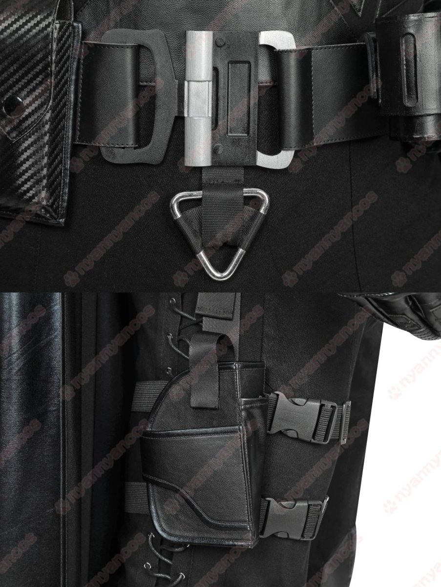 画像18: 高品質 実物撮影 2022映画 ザ・バットマン The batman ブルース・ウェイン  風 コスプレ衣装 コスチューム オーダーメイド バラ売り可 (18)