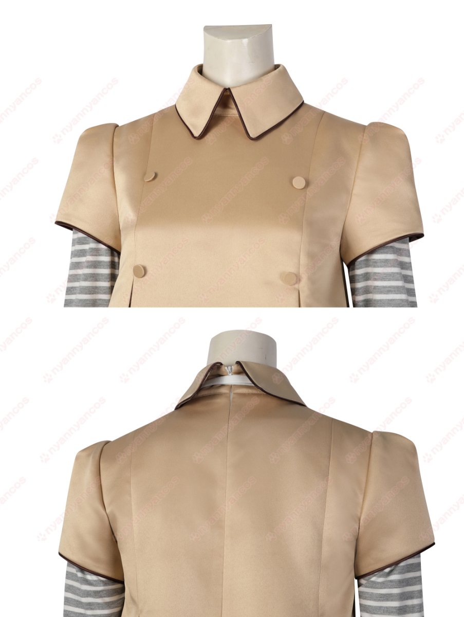 画像8: 高品質 実物撮影 M3GAN ミーガン 2023映画 風 コスチューム コスプレ衣装 オーダーメイド  バラ売り可 (8)