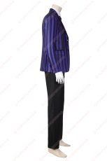 画像3: 高品質 実物撮影 ネヴァーモア学園制服　ユージーン・オティンガー  ウェンズデー Wednesday アダムス・ファミリー ドラマ 風 コスチューム コスプレ衣装 (3)
