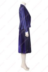 画像3: 高品質 実物撮影 ネヴァーモア学園制服　イーニッド  ビアンカ  ウェンズデー Wednesday アダムス・ファミリー ドラマ 風 コスチューム コスプレ衣装 (3)