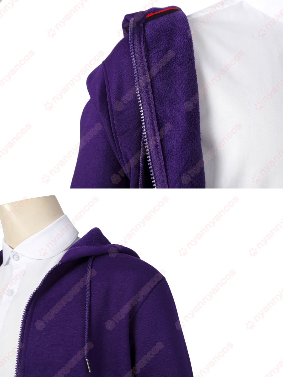 画像11: 高品質 実物撮影 ネヴァーモア学園制服　ゼイヴィア・ソープ エイジャックス   ウェンズデー Wednesday アダムス・ファミリー ドラマ 風 コスチューム コスプレ衣装 (11)