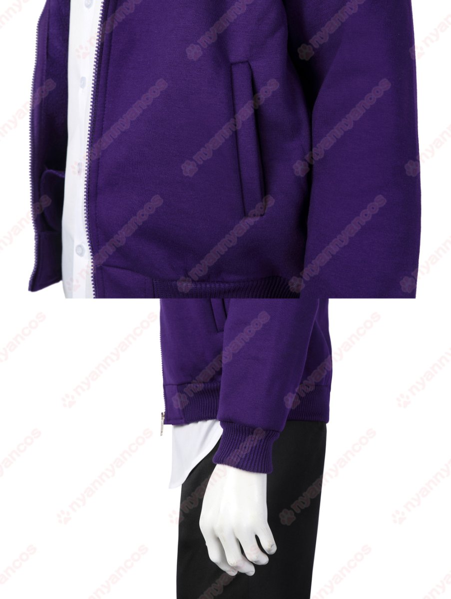 画像12: 高品質 実物撮影 ネヴァーモア学園制服　ゼイヴィア・ソープ エイジャックス   ウェンズデー Wednesday アダムス・ファミリー ドラマ 風 コスチューム コスプレ衣装 (12)