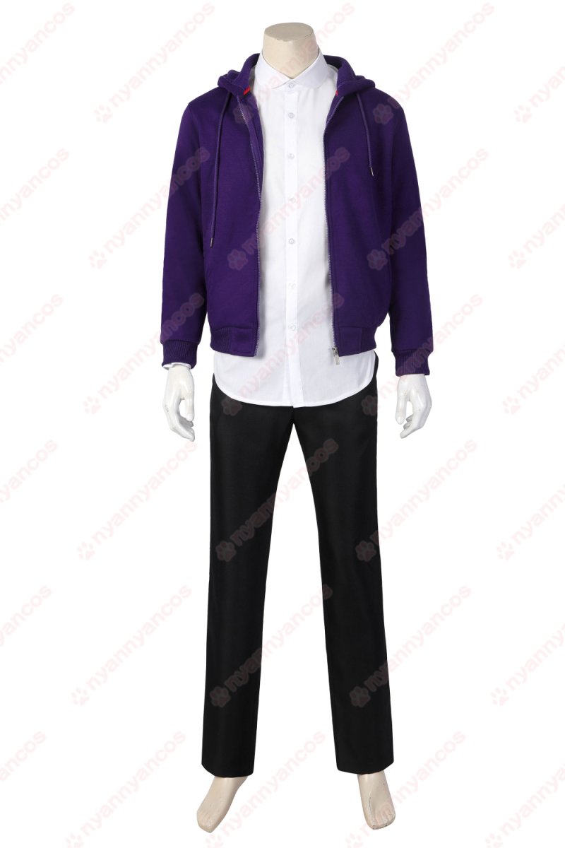 画像5: 高品質 実物撮影 ネヴァーモア学園制服　ゼイヴィア・ソープ エイジャックス   ウェンズデー Wednesday アダムス・ファミリー ドラマ 風 コスチューム コスプレ衣装 (5)