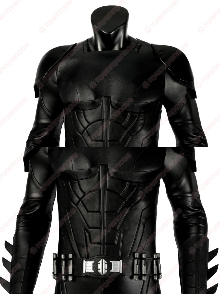画像17: 高品質 実物撮影 Batman バットマン ブルース・ウェイン 2023映画 THE FLASH ザ・フラッシュ 風 コスプレ衣装 コスプレ靴  コスチューム オーダーメイド バラ売り可 (17)