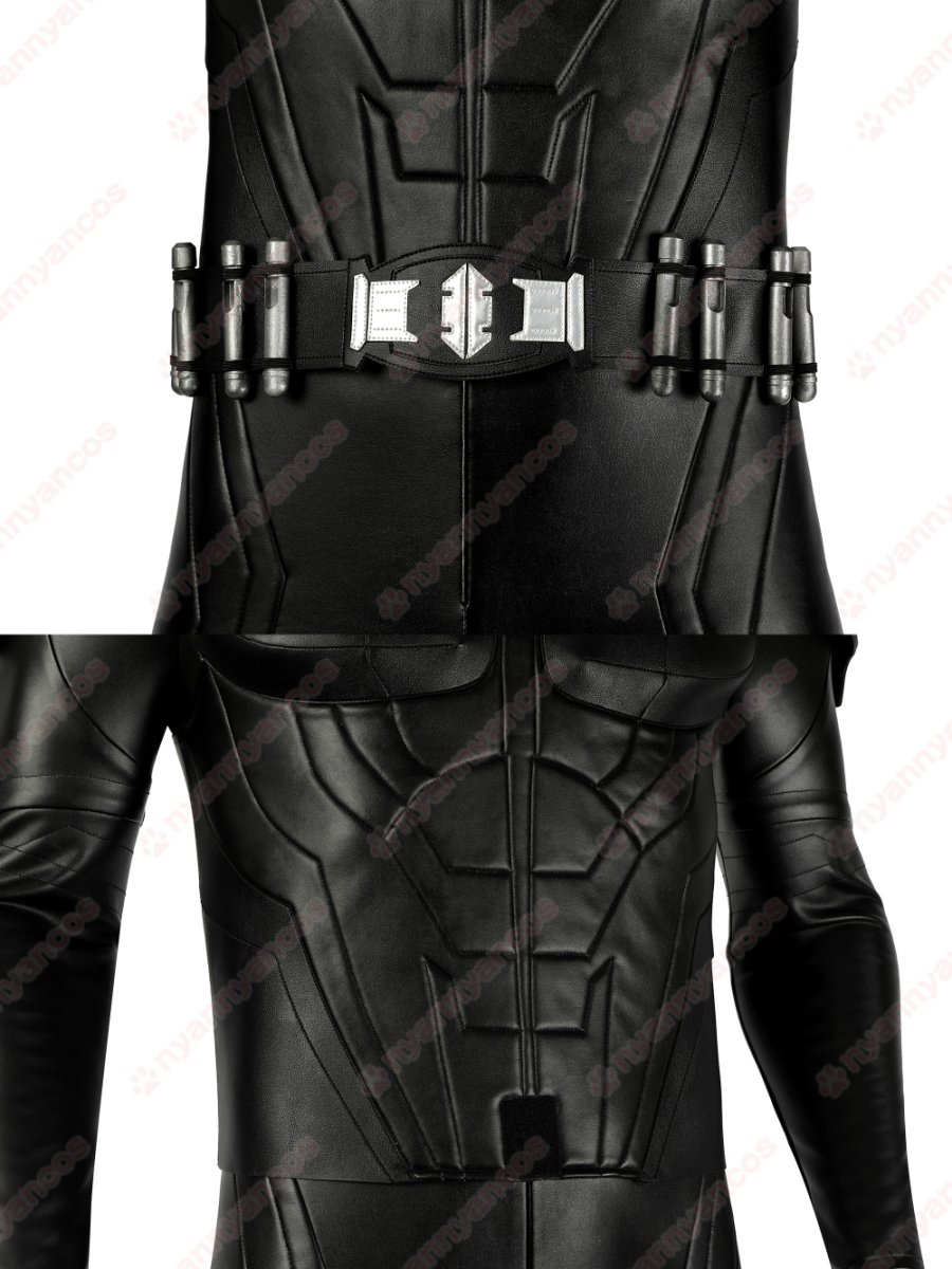 画像19: 高品質 実物撮影 Batman バットマン ブルース・ウェイン 2023映画 THE FLASH ザ・フラッシュ 風 コスプレ衣装 コスプレ靴  コスチューム オーダーメイド バラ売り可 (19)