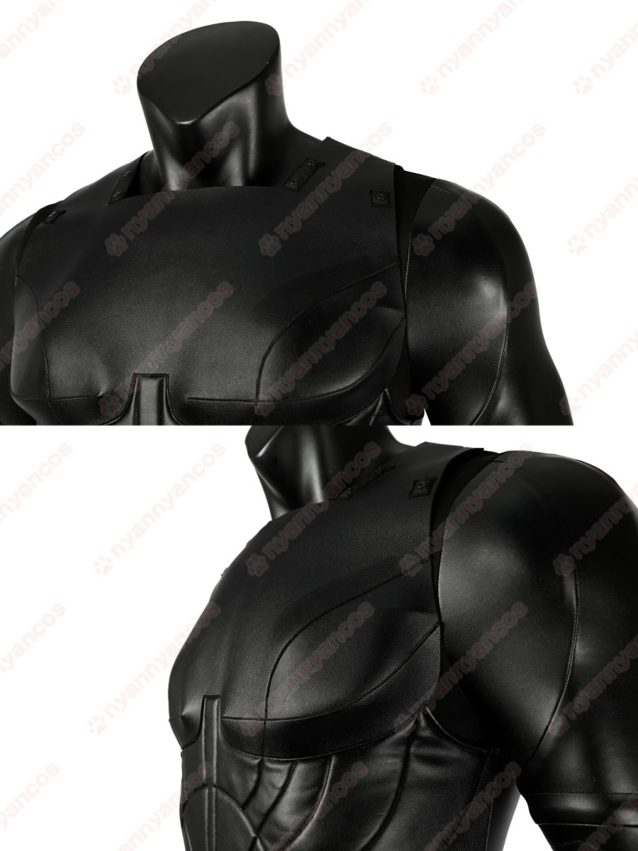 画像21: 高品質 実物撮影 Batman バットマン ブルース・ウェイン 2023映画 THE FLASH ザ・フラッシュ 風 コスプレ衣装 コスプレ靴  コスチューム オーダーメイド バラ売り可 (21)