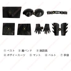 画像28: 高品質 実物撮影 Batman バットマン ブルース・ウェイン 2023映画 THE FLASH ザ・フラッシュ 風 コスプレ衣装 コスプレ靴  コスチューム オーダーメイド バラ売り可 (28)