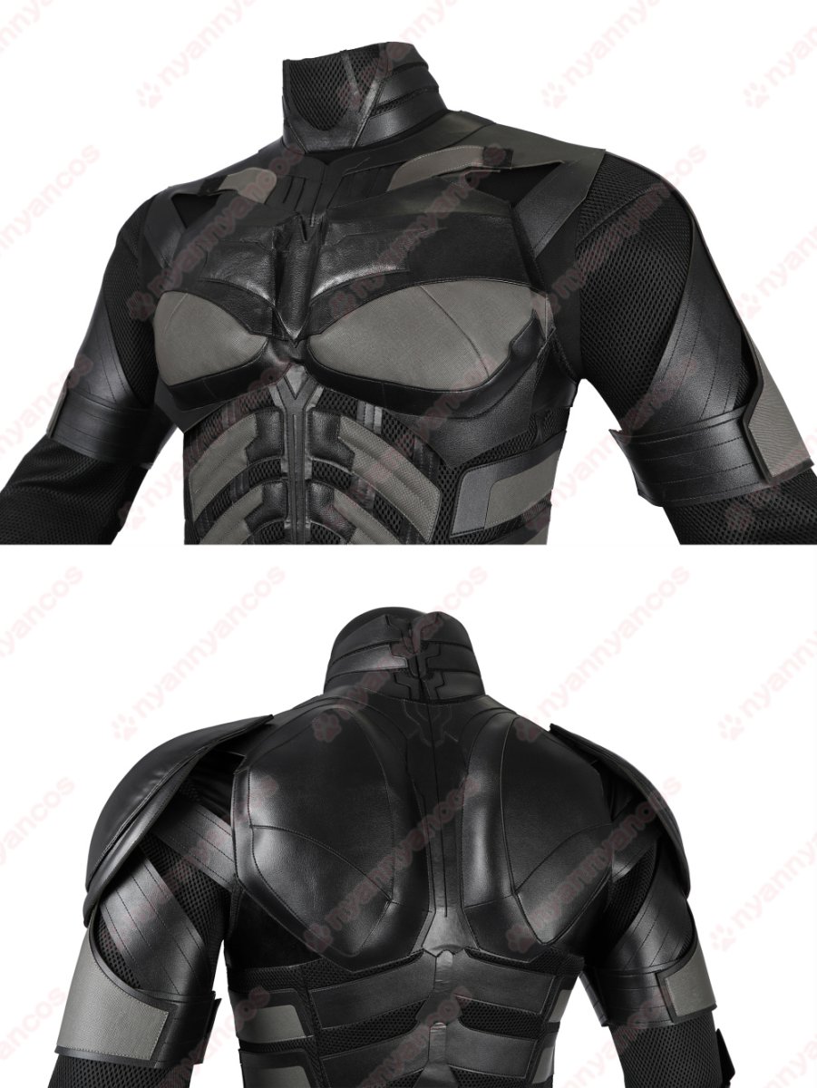 画像10: 高品質 実物撮影  バットマン ブルース・ウェイン 風 ダークナイト Batman 2008映画  コスプレ衣装 コスプレ靴 コスチューム　オーダーメイド (10)