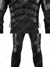 画像15: 高品質 実物撮影  バットマン ブルース・ウェイン 風 ダークナイト Batman 2008映画  コスプレ衣装 コスプレ靴 コスチューム　オーダーメイド (15)