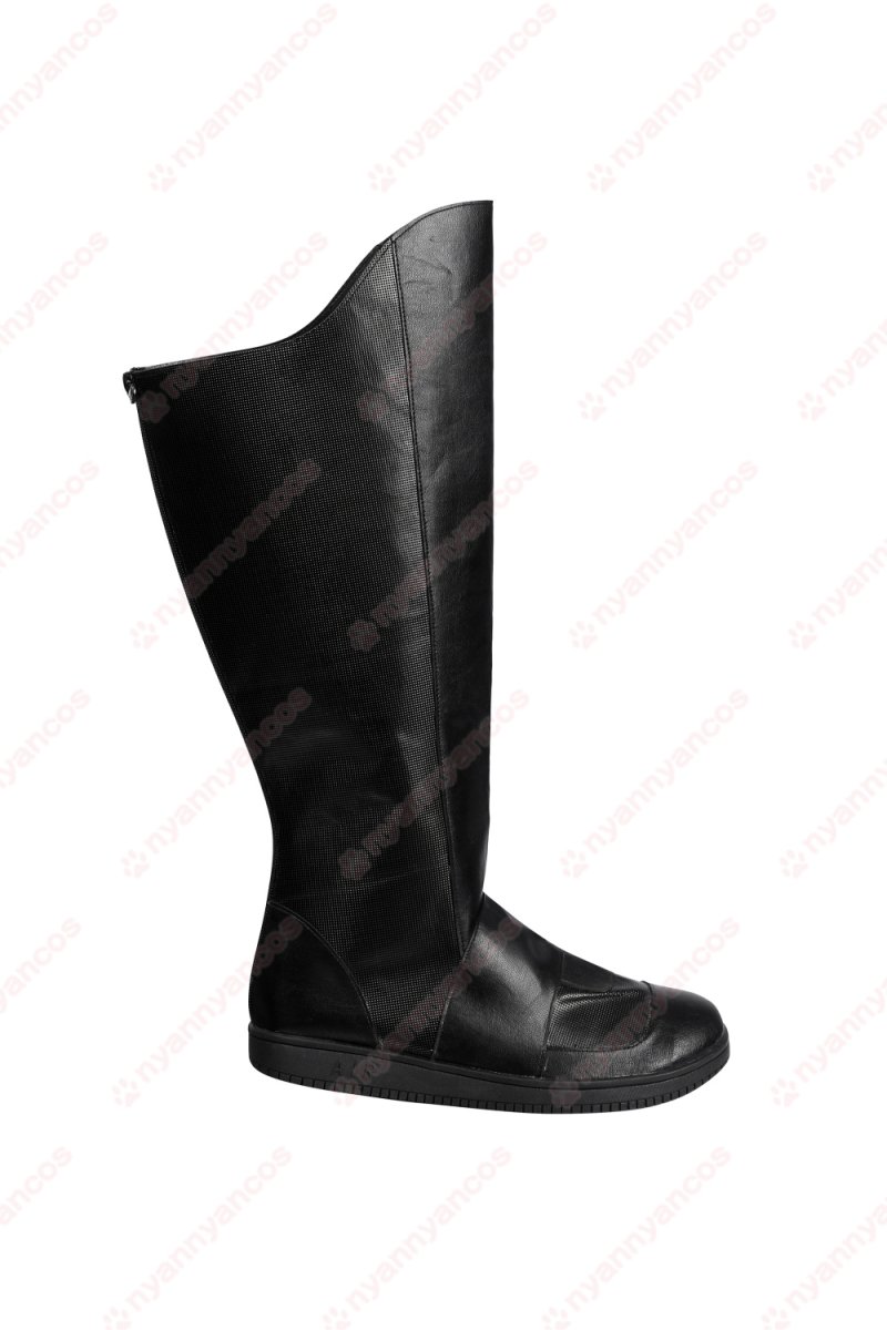 画像19: 高品質 実物撮影  バットマン ブルース・ウェイン 風 ダークナイト Batman 2008映画  コスプレ衣装 コスプレ靴 コスチューム　オーダーメイド (19)