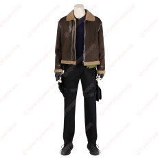 画像1: 高品質 実物撮影 Leon レオン・S・ケネディ バイオ4 リメイク バイオハザード RE:4  風  コスチューム コスプレ衣装 オーダーメイド (1)