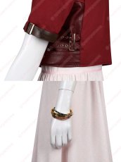 画像10: 高品質 実物撮影 エアリス ゲインズブール Aerith FF7 ファイナルファンタジーVII  リバース 風 コスチューム コスプレ衣装 (10)