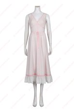画像7: 高品質 実物撮影 エアリス ゲインズブール Aerith FF7 ファイナルファンタジーVII  リバース 風 コスチューム コスプレ衣装 (7)