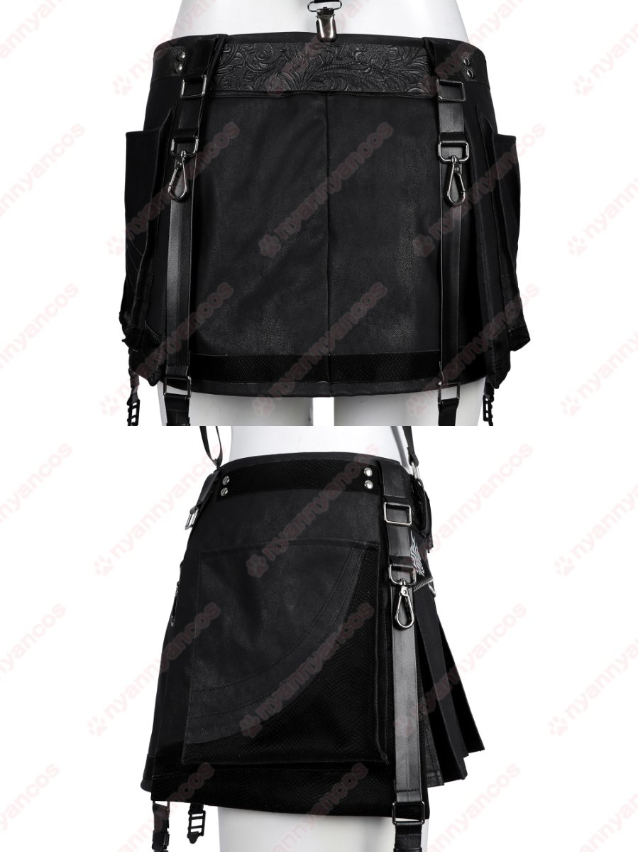 画像11: 高品質 実物撮影  ティファ ロックハート Tifa  FF7 ファイナルファンタジーVII  風  コスプレ衣装 コスチューム (11)