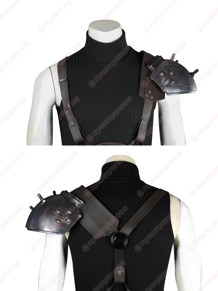 画像10: 高品質 実物撮影 ファイナルファンタジーVII FFVII FF7 クラウド ストライフ  コスプレ衣装  コスチューム オーダーメイド (10)