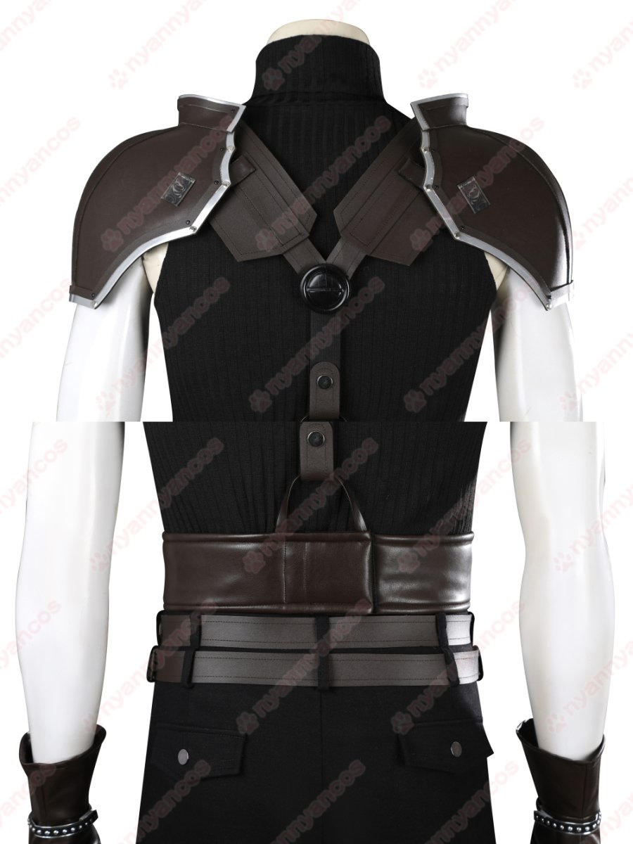 画像11: 高品質 実物撮影 ザックス・フェア FF7 ファイナルファンタジーVII  風 コスチューム コスプレ衣装 オーダーメイド (11)