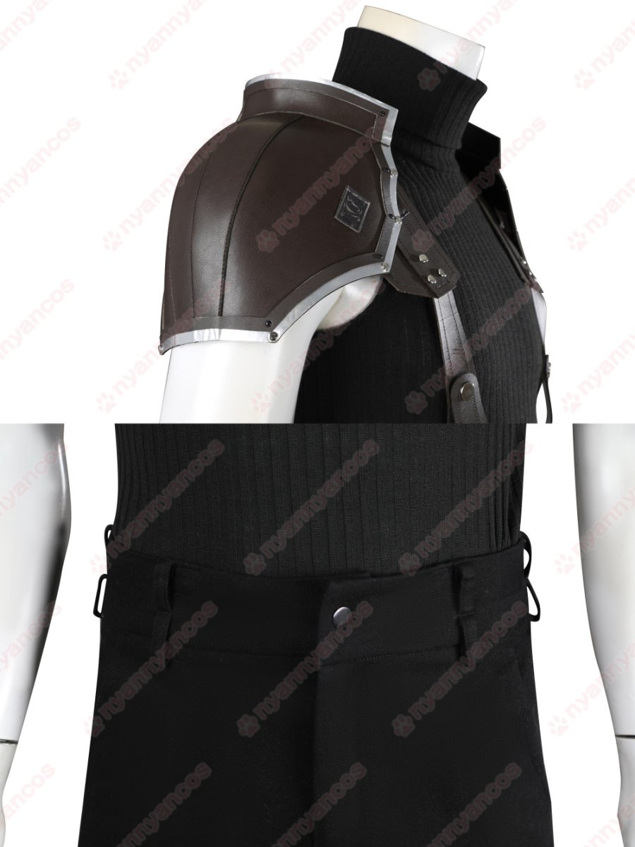 画像12: 高品質 実物撮影 ザックス・フェア FF7 ファイナルファンタジーVII  風 コスチューム コスプレ衣装 オーダーメイド (12)