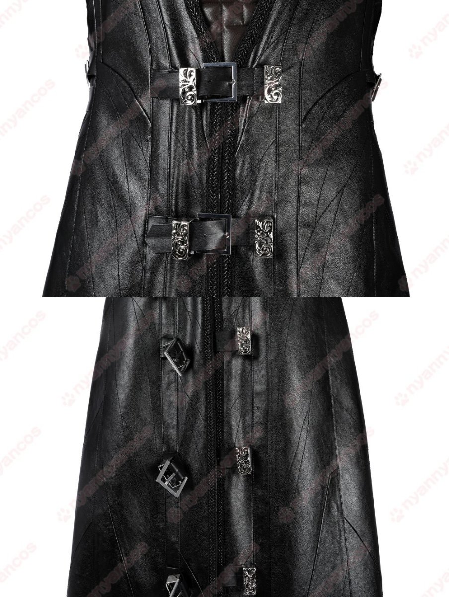 画像12: 高品質 実物撮影   FF7 ファイナルファンタジーVII セフィロス Sephiroth 風  コスプレ衣装 コスプレ靴　ブーツ  コスチューム オーダーメイド (12)