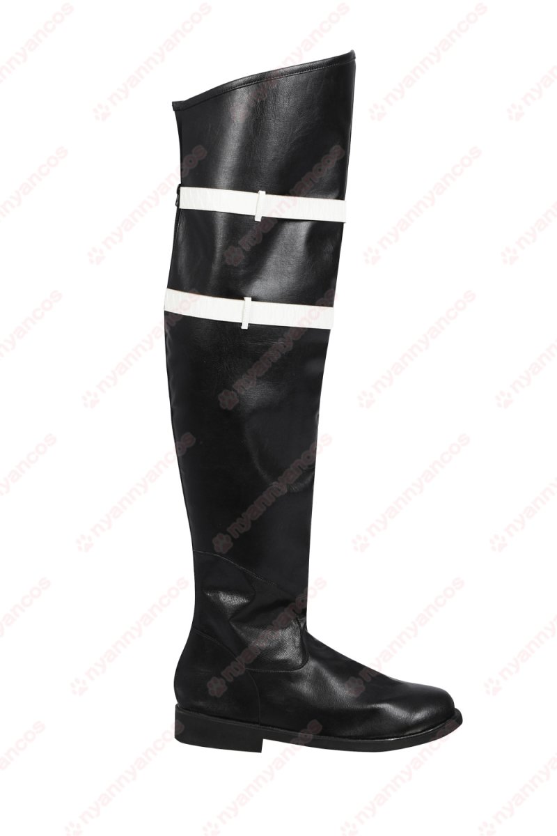 画像16: 高品質 実物撮影   FF7 ファイナルファンタジーVII セフィロス Sephiroth 風  コスプレ衣装 コスプレ靴　ブーツ  コスチューム オーダーメイド (16)