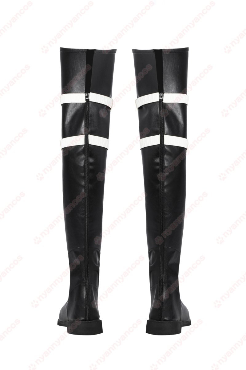 画像17: 高品質 実物撮影   FF7 ファイナルファンタジーVII セフィロス Sephiroth 風  コスプレ衣装 コスプレ靴　ブーツ  コスチューム オーダーメイド (17)