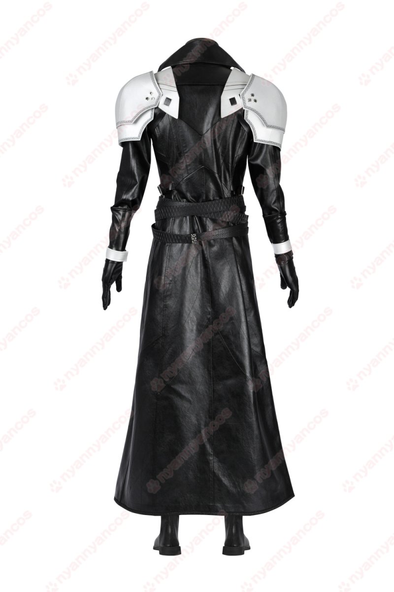 画像2: 高品質 実物撮影   FF7 ファイナルファンタジーVII セフィロス Sephiroth 風  コスプレ衣装 コスプレ靴　ブーツ  コスチューム オーダーメイド (2)