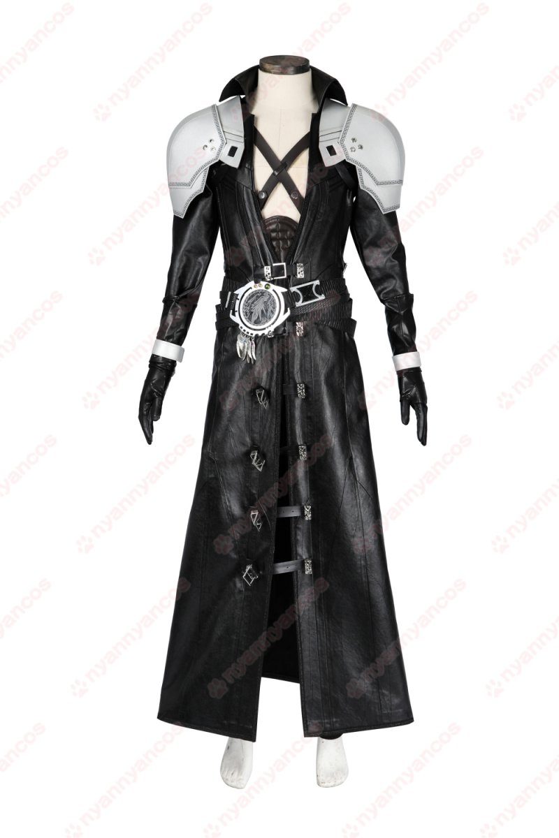 画像3: 高品質 実物撮影   FF7 ファイナルファンタジーVII セフィロス Sephiroth 風  コスプレ衣装 コスプレ靴　ブーツ  コスチューム オーダーメイド (3)