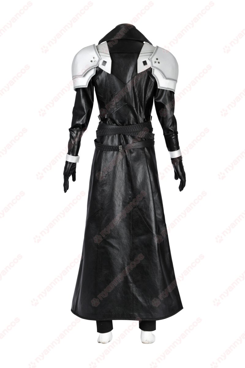 画像6: 高品質 実物撮影   FF7 ファイナルファンタジーVII セフィロス Sephiroth 風  コスプレ衣装 コスプレ靴　ブーツ  コスチューム オーダーメイド (6)