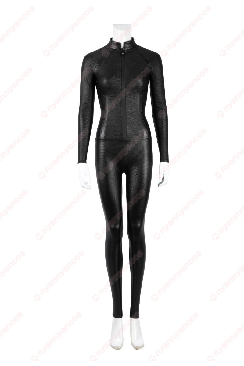 画像5: 高品質 実物撮影 Catwoman キャットウーマン セリーナ・カイル バットマン  ダークナイト ライジング  風 コスプレ衣装 コスプレ靴  コスチューム オーダーメイド (5)