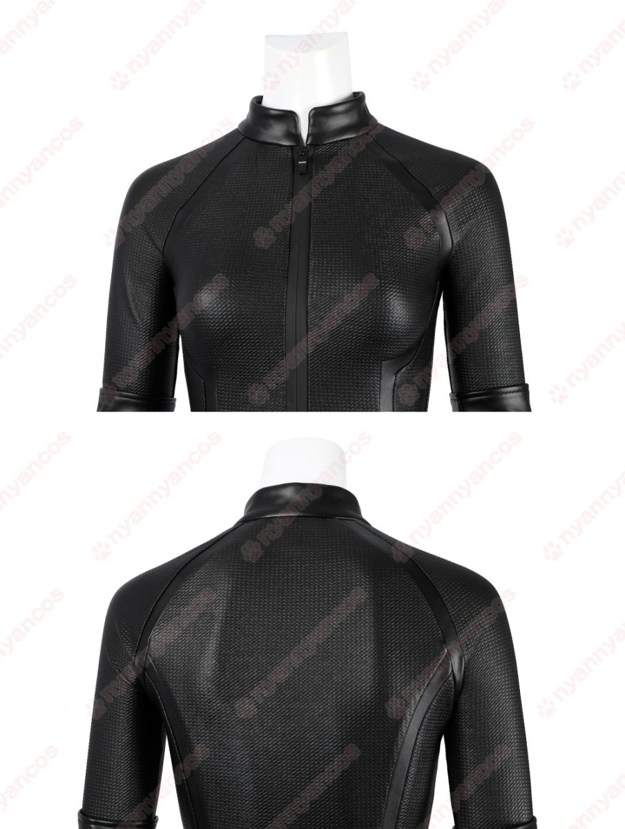 画像8: 高品質 実物撮影 Catwoman キャットウーマン セリーナ・カイル バットマン  ダークナイト ライジング  風 コスプレ衣装 コスプレ靴  コスチューム オーダーメイド (8)