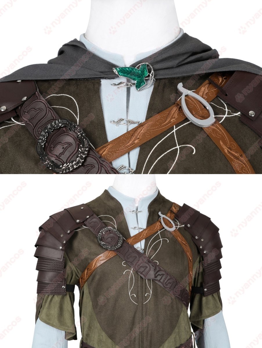 画像11: 高品質 実物撮影 レゴラス Legolas ロード・オブ・ザ・リング 映画  風 コスプレ衣装 コスチューム オーダーメイド (11)