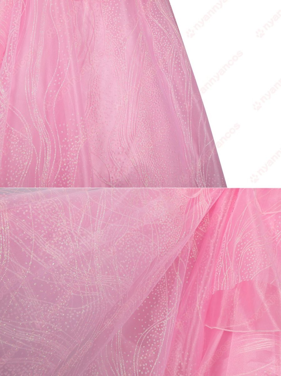 画像10: 高品質 実物撮影  グリンダ  Wicked ウィキッド ふたりの魔女 映画  風 コスプレ衣装 コスチューム オーダーメイド (10)