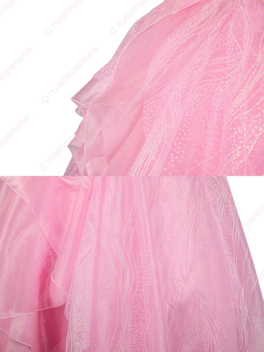 画像9: 高品質 実物撮影  グリンダ  Wicked ウィキッド ふたりの魔女 映画  風 コスプレ衣装 コスチューム オーダーメイド (9)