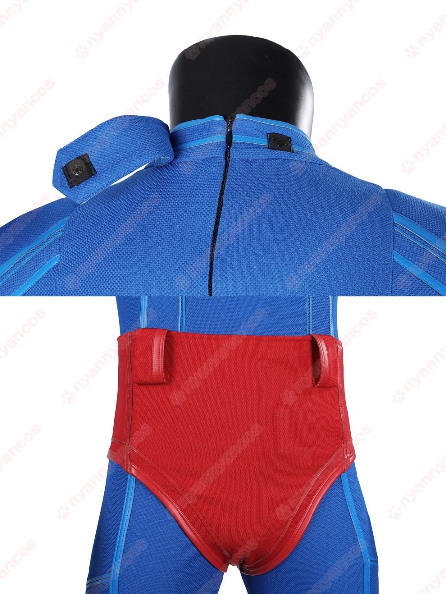 画像17: 高品質 実物撮影  スーパーマン クラーク・ケント スーパーマン：レガシー  Superman 2025映画  風  コスチューム コスプレ衣装 コスプレ靴 ブーツ付き オーダーメイド (17)