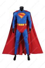 画像2: 高品質 実物撮影  スーパーマン クラーク・ケント スーパーマン：レガシー  Superman 2025映画  風  コスチューム コスプレ衣装 コスプレ靴 ブーツ付き オーダーメイド (2)
