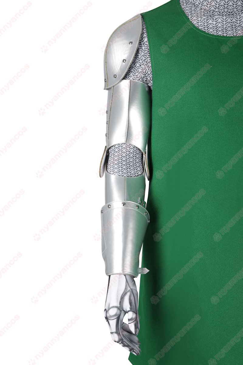 画像18: 高品質 実物撮影 ドクター・ドゥーム Doctor Doom ファンタスティック4:ファースト・ステップ  風 コスプレ衣装 コスチューム オーダーメイド (18)