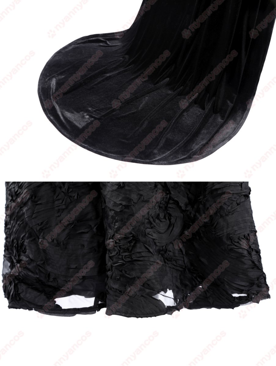 画像14: 高品質 実物撮影  エルファバ  Wicked ウィキッド ふたりの魔女 映画  風 コスプレ衣装 コスチューム オーダーメイド (14)