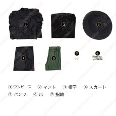 画像29: 高品質 実物撮影  エルファバ  Wicked ウィキッド ふたりの魔女 映画  風 コスプレ衣装 コスチューム オーダーメイド (29)