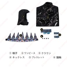 画像18: 高品質 実物撮影 女王 白雪姫 ハロウィン お姫様 プリンセス ドレス  風 コスプレ衣装 コスチューム オーダーメイド (18)