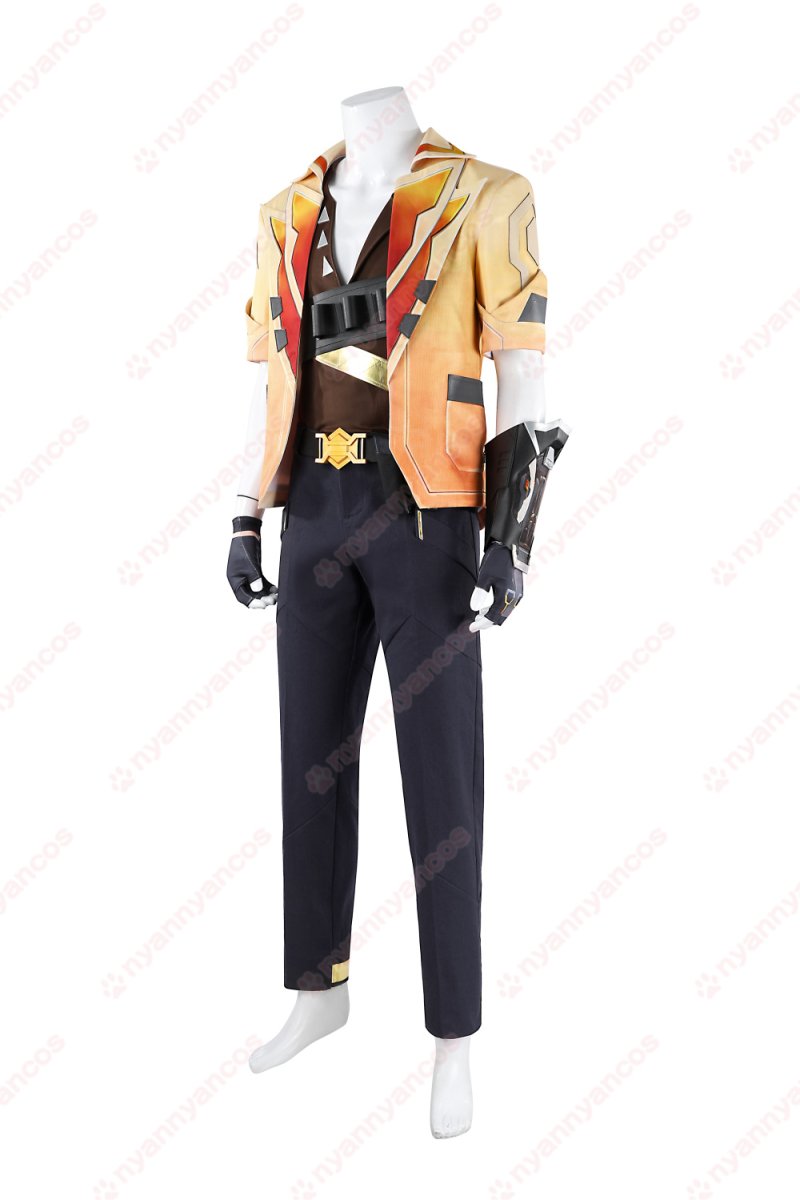 画像2: 高品質 実物撮影 テホ Tejo VALORANT ヴァロラント 風 コスチューム コスプレ衣装 (2)