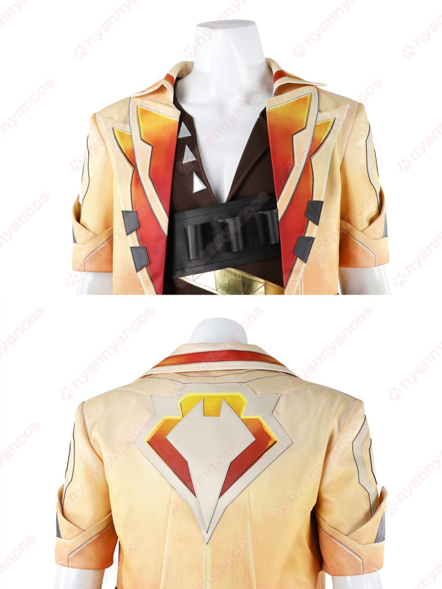 画像7: 高品質 実物撮影 テホ Tejo VALORANT ヴァロラント 風 コスチューム コスプレ衣装 (7)