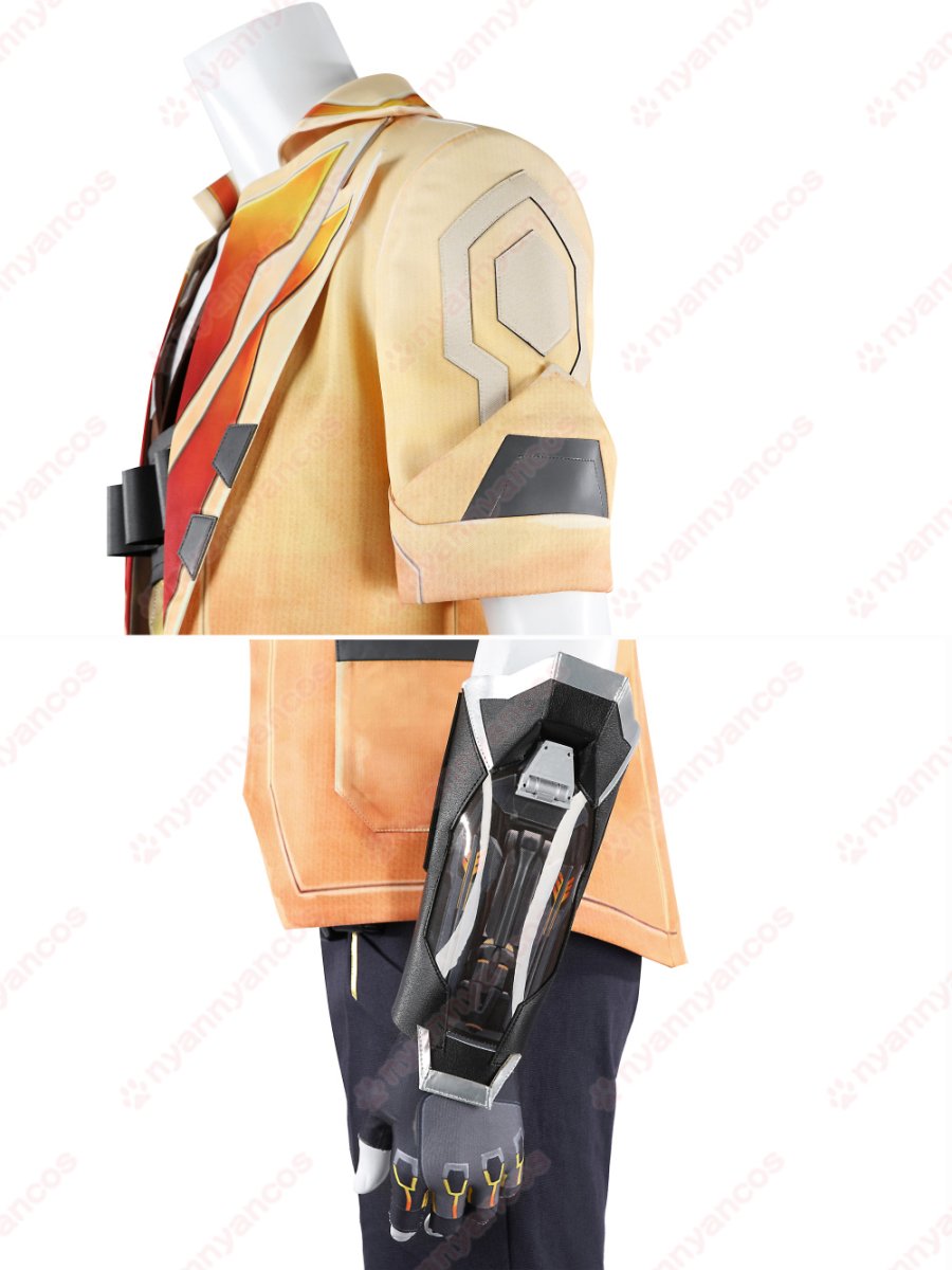 画像9: 高品質 実物撮影 テホ Tejo VALORANT ヴァロラント 風 コスチューム コスプレ衣装 (9)