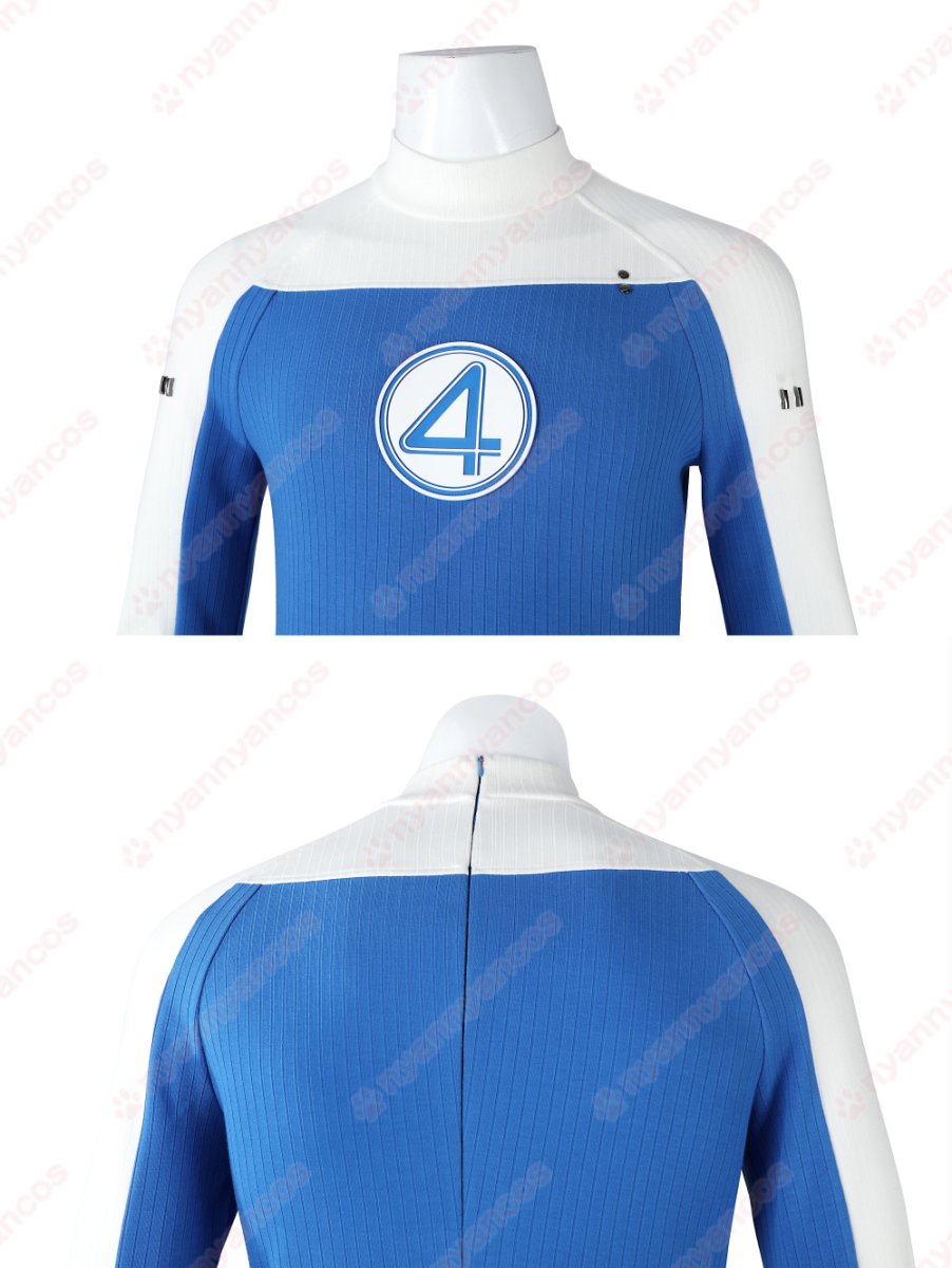 画像8: 高品質 実物撮影 ジョニー・ストーム  ヒューマン・トーチ 2025映画 ファンタスティック4：ファースト・ステップ 風 コスプレ衣装 コスチューム オーダーメイド (8)