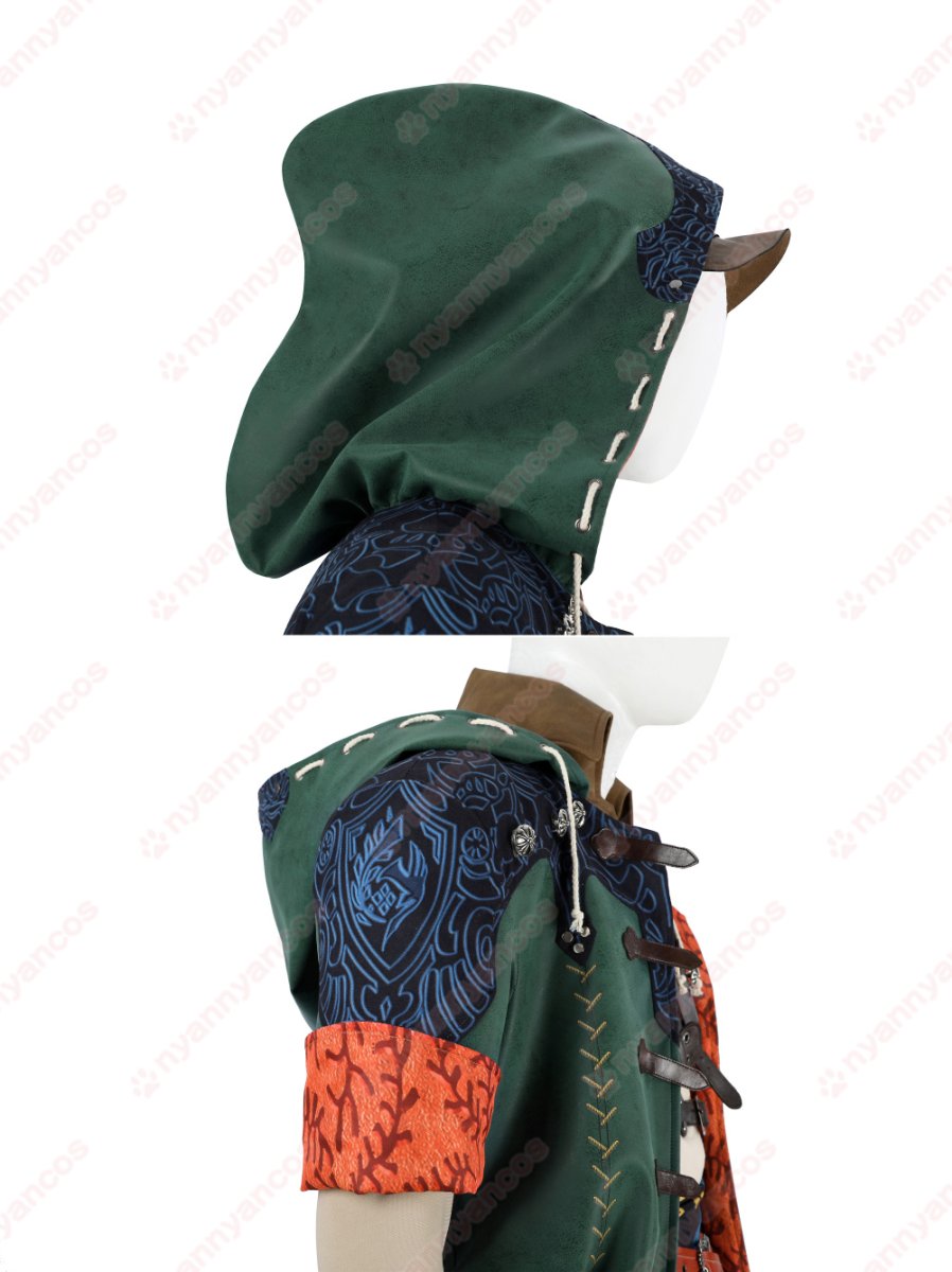 画像16: 【刀無し】高品質 実物撮影 ホープ装備 モンスターハンターワイルズ モンハンワイルズ  風 コスプレ衣装 コスチューム オーダーメイド (16)