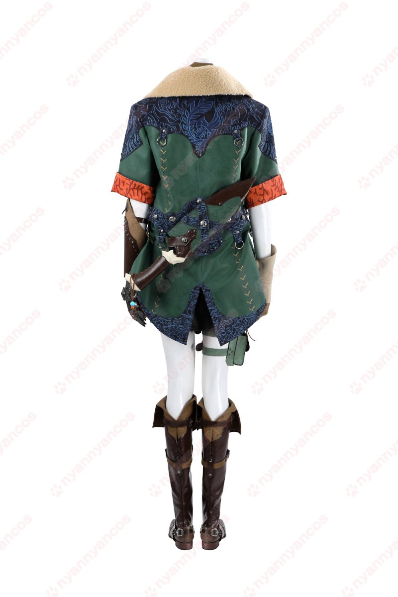 画像2: 【刀無し】高品質 実物撮影 女性版 ホープ装備 モンスターハンターワイルズ モンハンワイルズ  風 コスプレ衣装 コスチューム オーダーメイド (2)
