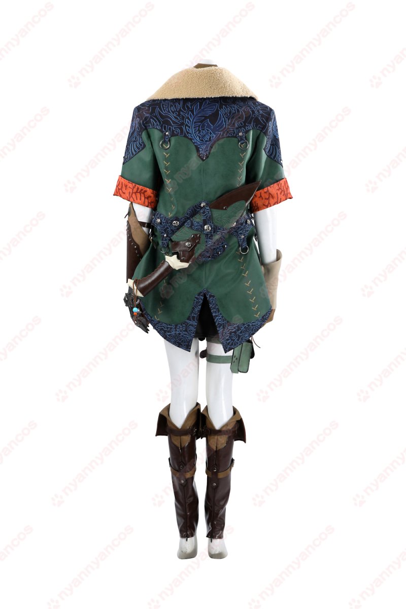 画像6: 【刀無し】高品質 実物撮影 女性版 ホープ装備 モンスターハンターワイルズ モンハンワイルズ  風 コスプレ衣装 コスチューム オーダーメイド (6)