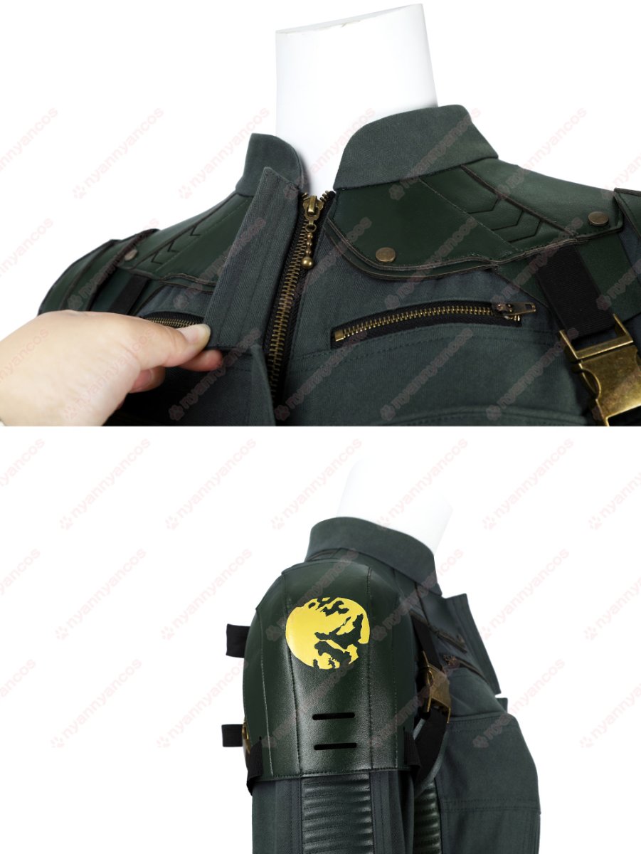 画像12: 【武器無し】高品質 実物撮影 エレーナ ブラック・ウィドウ  サンダーボルツ  Thunderbolts  風 コスチューム コスプレ衣装 オーダーメイド  (12)
