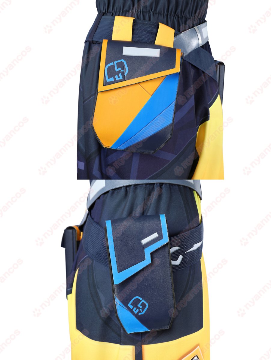 画像11: 高品質 実物撮影 ウェイレイ Waylay VALORANT ヴァロラント 風 コスチューム コスプレ衣装 (11)