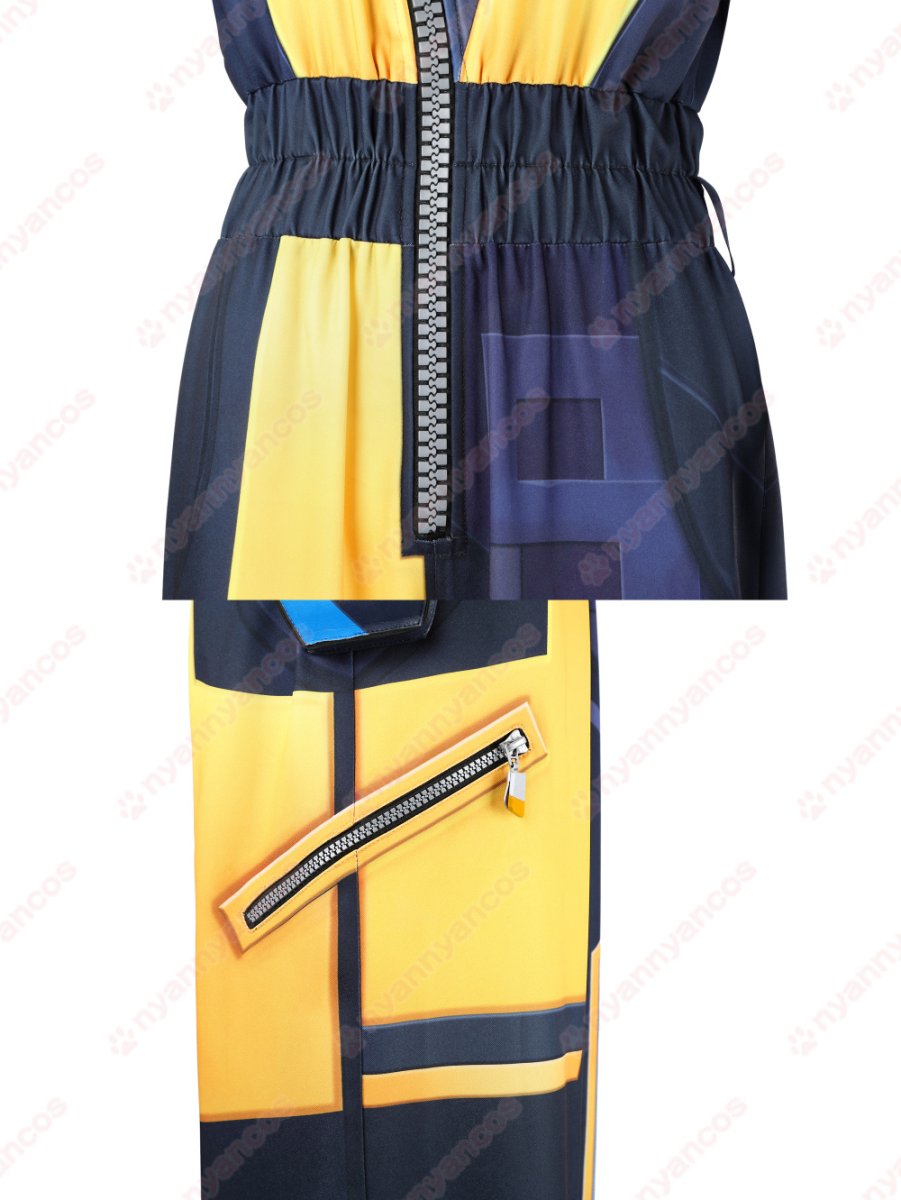 画像12: 高品質 実物撮影 ウェイレイ Waylay VALORANT ヴァロラント 風 コスチューム コスプレ衣装 (12)